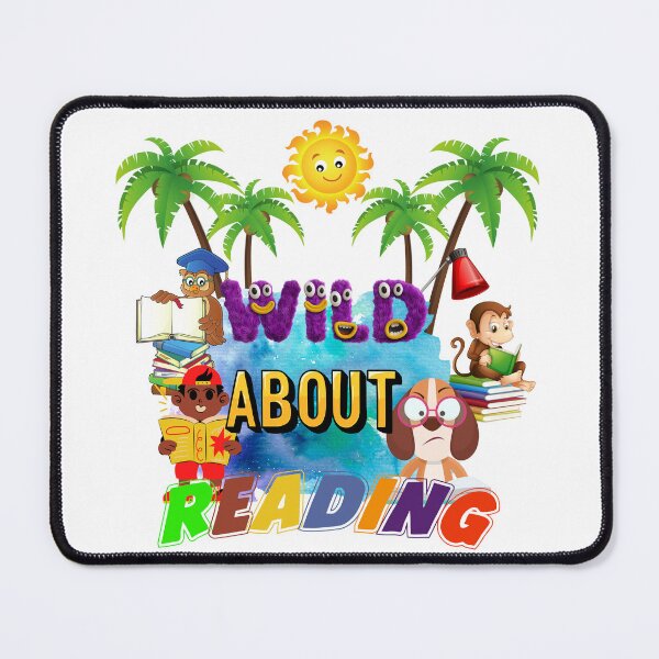 Item preview, Wild About Reading designed and sold by Chrisblazestore.