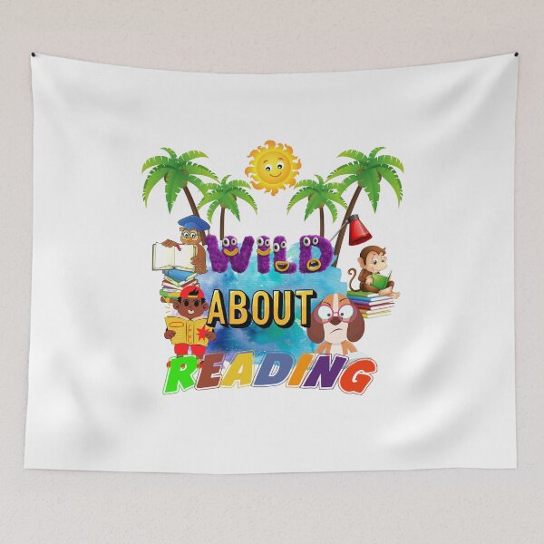 Item preview, Wild About Reading designed and sold by Chrisblazestore.