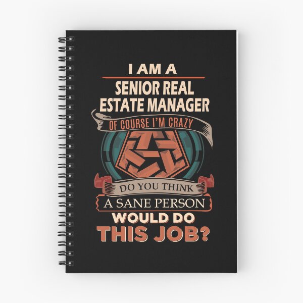 Item preview, Senior Real Estate Manager T Shirt - Sane Person Job Gift Item Tee designed and sold by jazminprin.