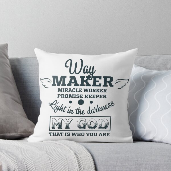 Item preview, Way Maker, trabajador milagroso, guardián de la promesa. designed and sold by smallcatvn.