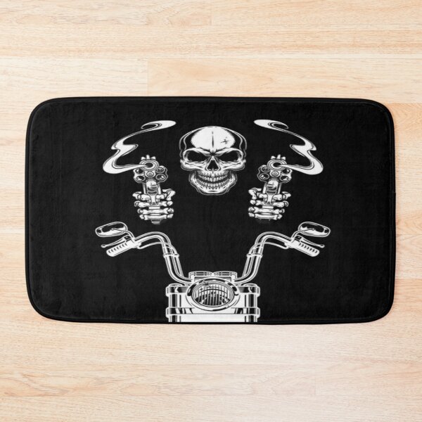 Item preview, Motorcycle gun rider illustration premium design  designed and sold by truemoneyman.