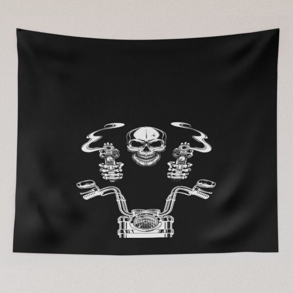 Item preview, Motorcycle gun rider illustration premium design  designed and sold by truemoneyman.