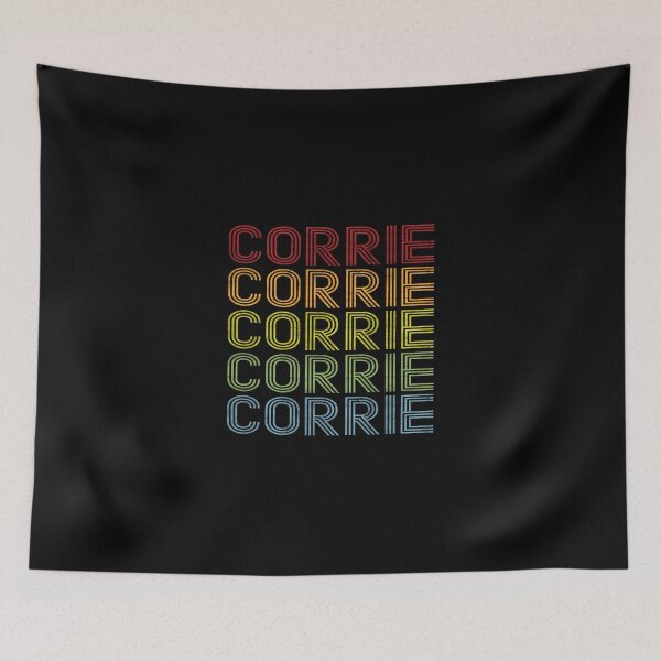 Item preview, Corrie Name T Shirt - Corrie Vintage Retro Corrie Name Gift Item Tee designed and sold by chezeva.