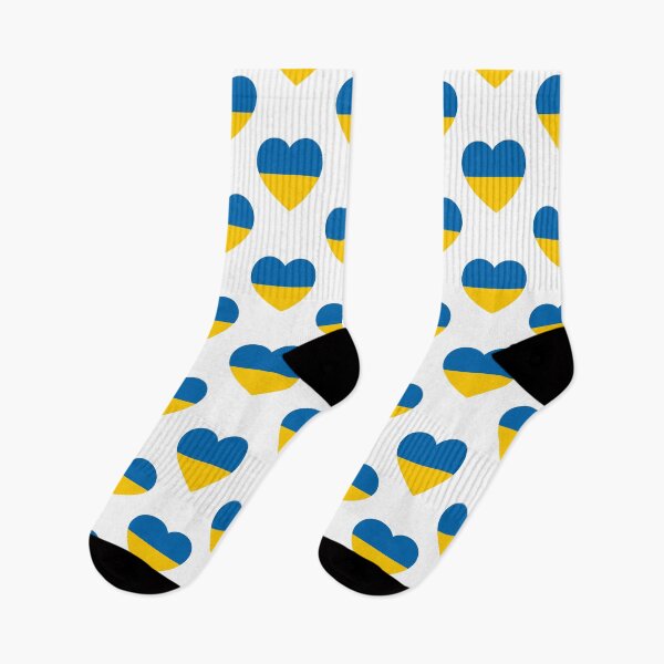 Item preview, Ukraine Flag Heart designed and sold by kindtoearth.