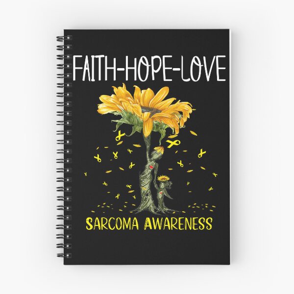 Item preview, Sarcoma Awareness - Sunflower Faith Hope Love designed and sold by Hilten.