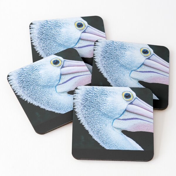 Item preview, Pelican Head Close Up Art Print designed and sold by Nils Petter Stein.