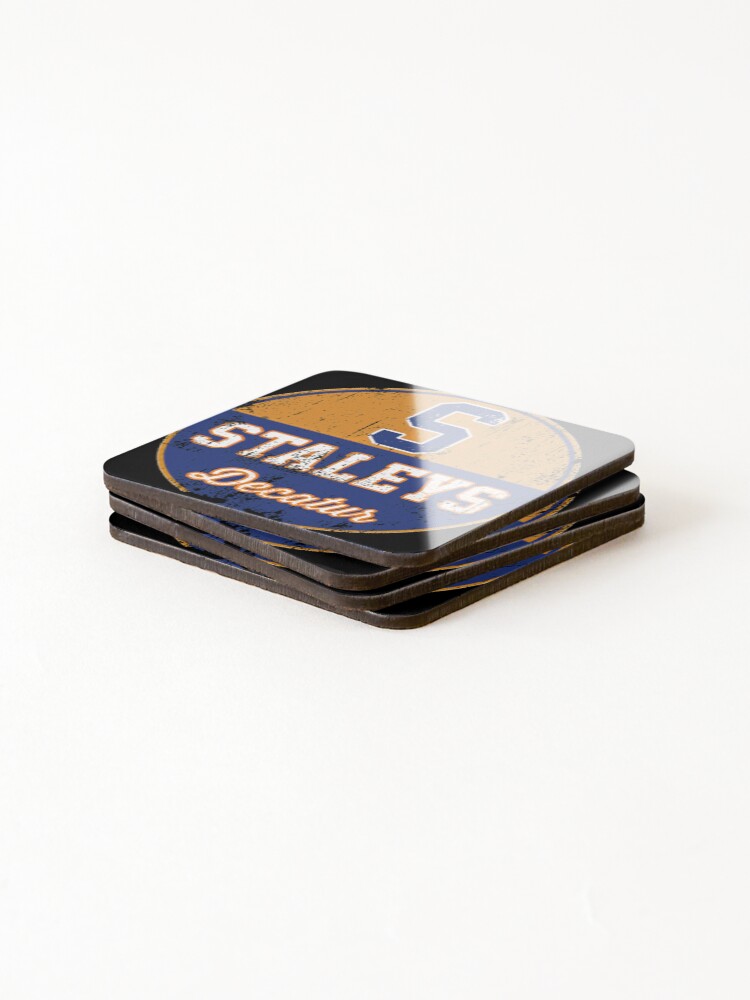 Thumbnail 4 of 5, Coasters (Set of 4), Decatur Staleys Classic . designed and sold by andreviol.