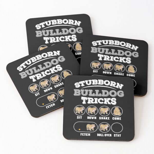 Item preview, Stubborn Bulldog Tricks designed and sold by vincentalan.