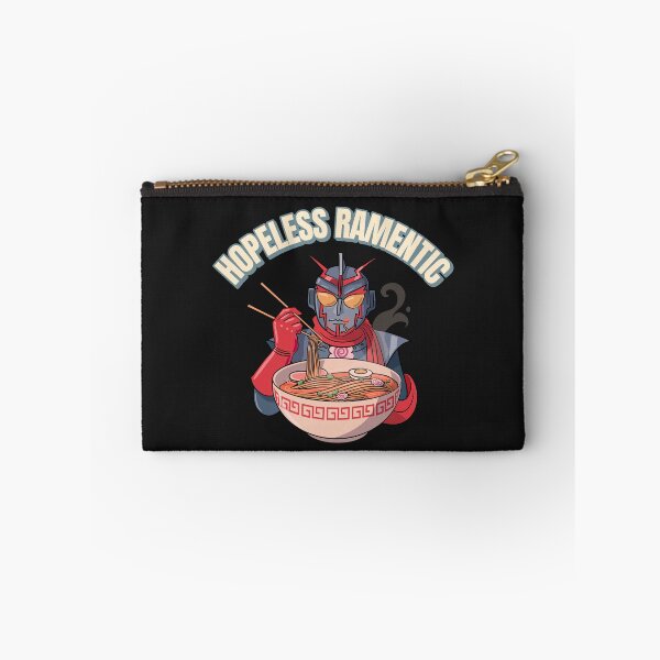 Item preview, Hopeless Ramentic Food Pun Ramen Lover Funny Mecha Robot designed and sold by Nepaz-Designs.