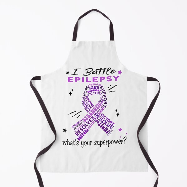 Item preview, Epilepsy Warrior, I Battle Epilepsy What's Your Superpower? designed and sold by Greggwillard.