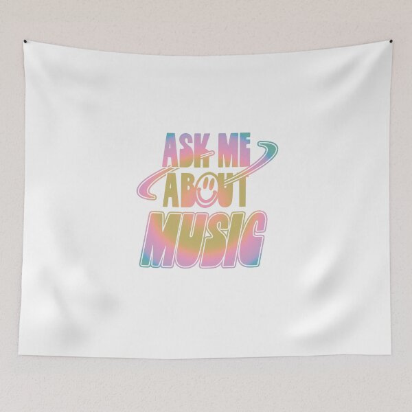 Item preview, Ask Me About Music designed and sold by orlumbuspirate.