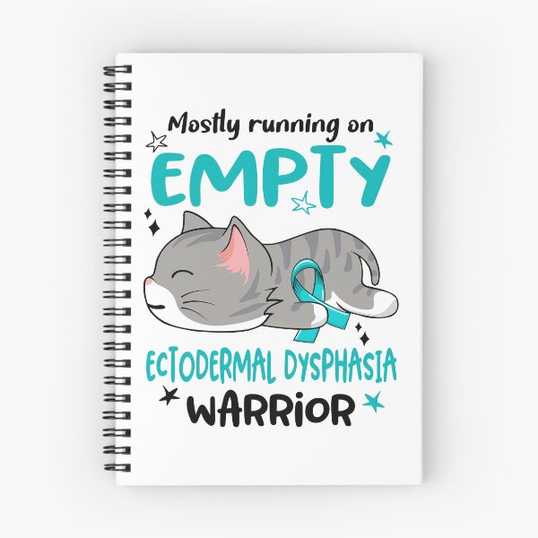 Item preview, Ectodermal Dysphasia Awareness, Mostly Running on Ectodermal Dysphasia Warrior designed and sold by Tammyilaria.