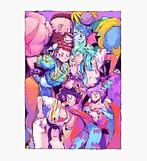 Street Fighter VS Darkstalkers Photographic Print