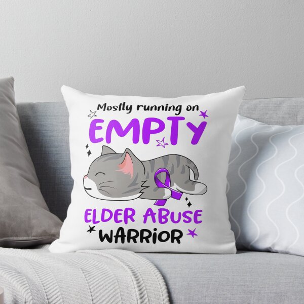 Item preview, Elder Abuse Awareness, Mostly Running on Elder Abuse Warrior designed and sold by Tammyilaria.