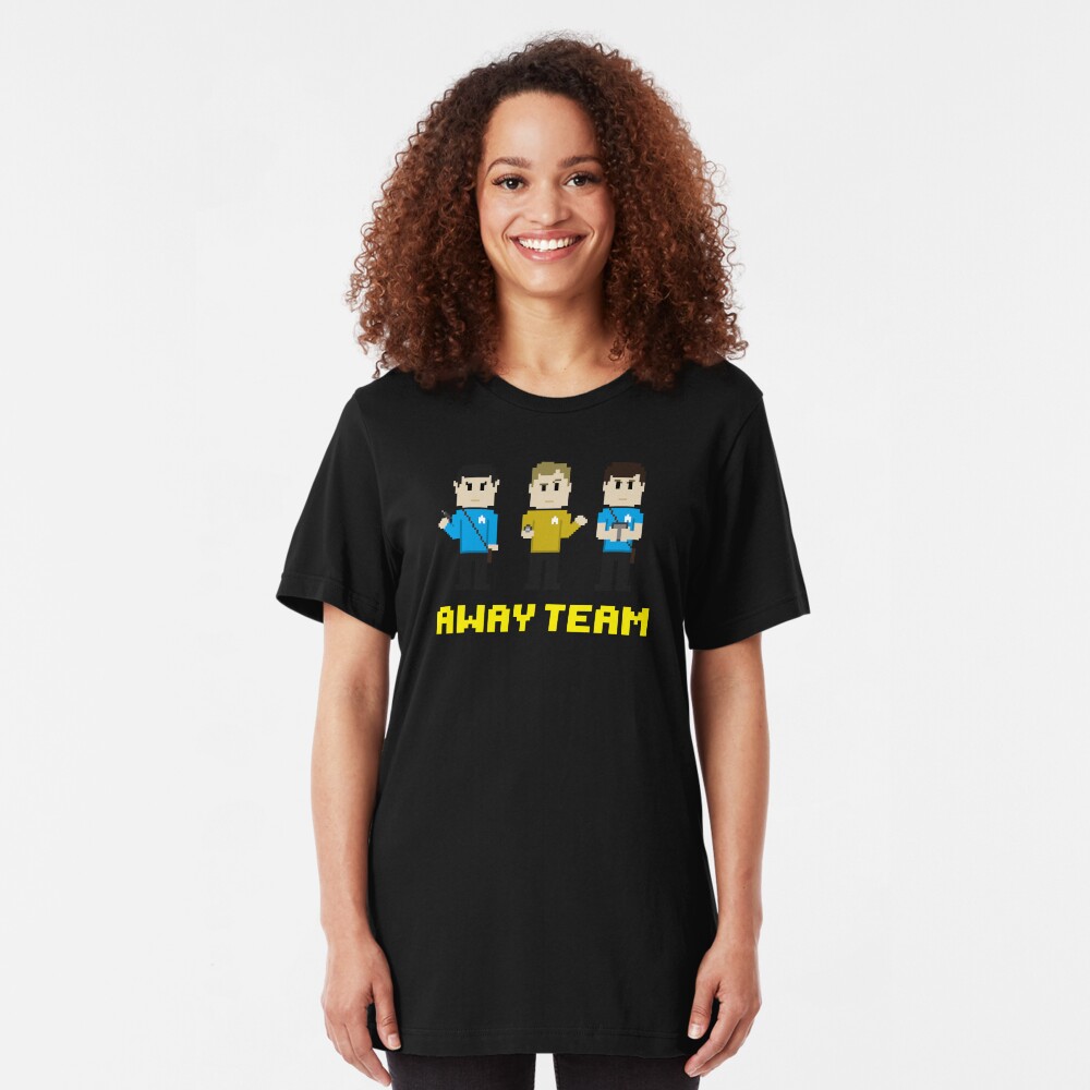 8-Bit Away Team Slim Fit T-Shirt