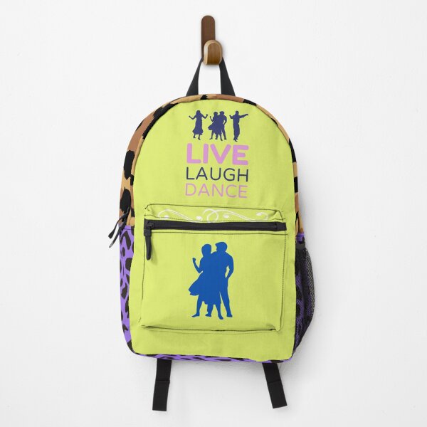 Item preview, Live Laugh Dance - Short Motivational Quote | Colorful Stylish Dance Typography designed and sold by Delandor.