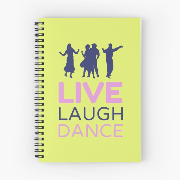 Item preview, Live Laugh Dance - Short Motivational Quote | Colorful Stylish Dance Typography designed and sold by Delandor.