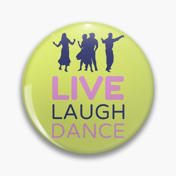 Item preview, Live Laugh Dance - Short Motivational Quote | Colorful Stylish Dance Typography designed and sold by Delandor.