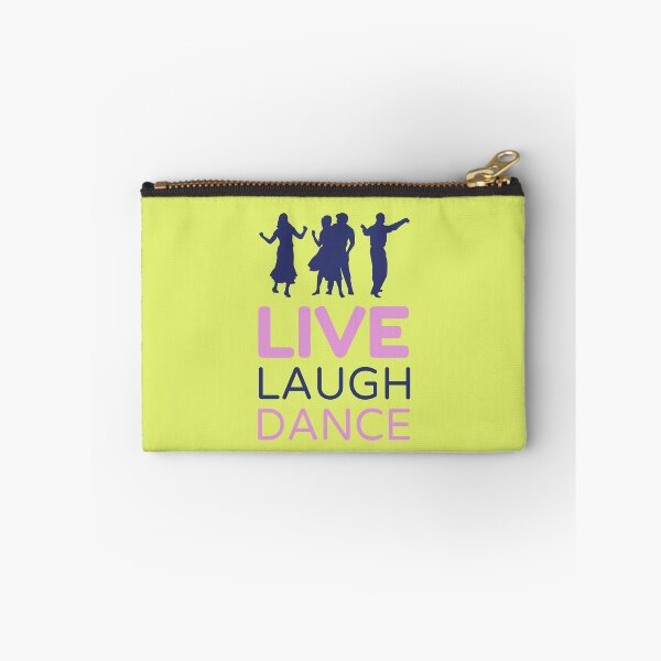 Item preview, Live Laugh Dance - Short Motivational Quote | Colorful Stylish Dance Typography designed and sold by Delandor.
