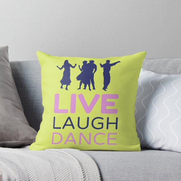 Item preview, Live Laugh Dance - Short Motivational Quote | Colorful Stylish Dance Typography designed and sold by Delandor.