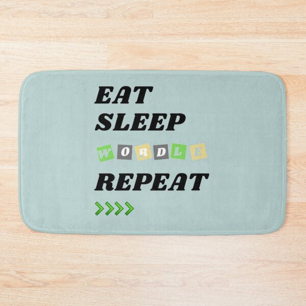 Item preview, Eat Sleep Wordle Repeat designed and sold by alexhumphy.