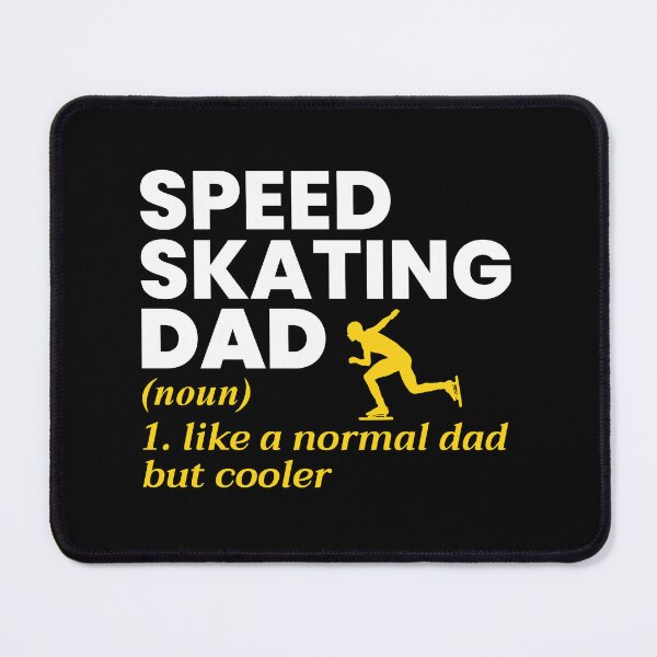 Item preview, Speed Skating Ice Skater Skate Dad Fathers day designed and sold by CuteDesigns1.