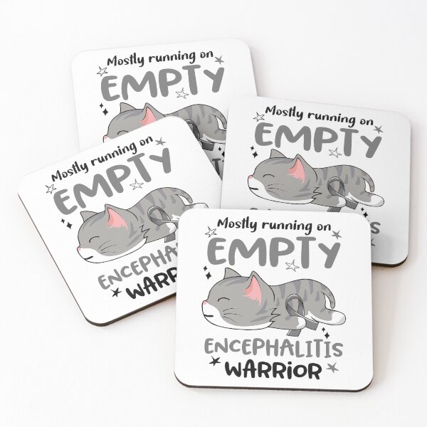 Item preview, Encephalitis Awareness, Mostly Running on Encephalitis Warrior designed and sold by Tammyilaria.