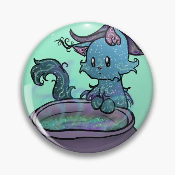 Item preview, Gato mago elaborando una poción designed and sold by BerryShyKittens.