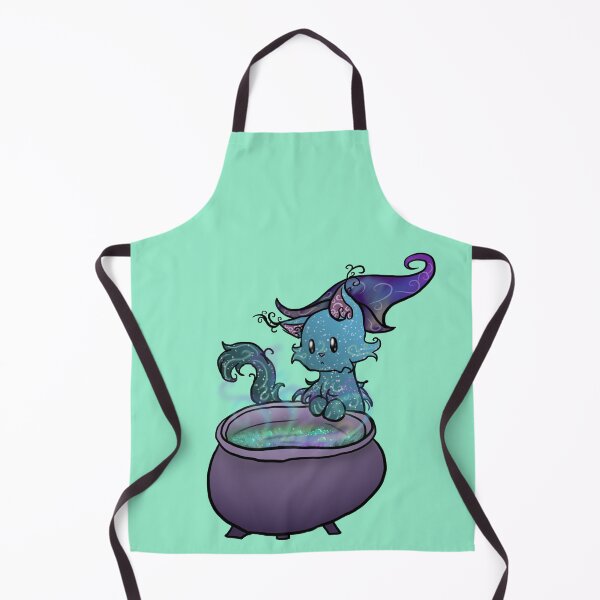 Item preview, Wizard Cat Brewing a potion designed and sold by BerryShyKittens.