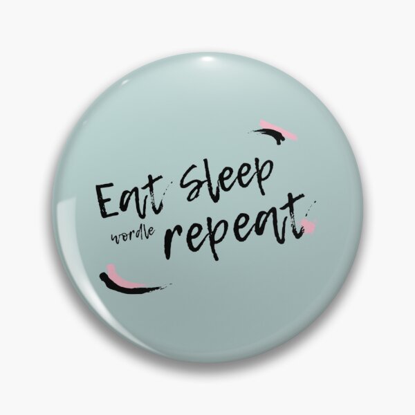 Item preview, Eat sleep wordle repeat  designed and sold by alexhumphy.