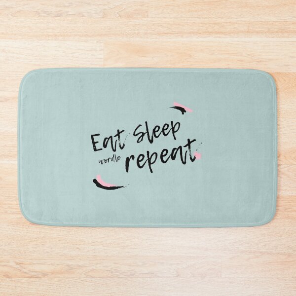 Item preview, Eat sleep wordle repeat  designed and sold by alexhumphy.
