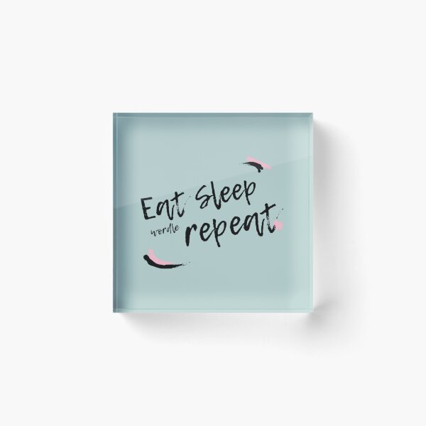 Item preview, Eat sleep wordle repeat  designed and sold by alexhumphy.