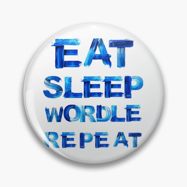 Item preview, Eat sleep wordle repeat   designed and sold by alexhumphy.
