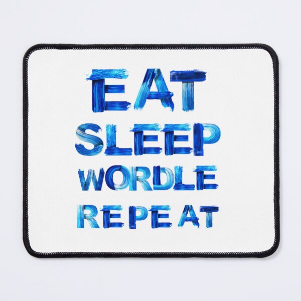 Item preview, Eat sleep wordle repeat designed and sold by alexhumphy.