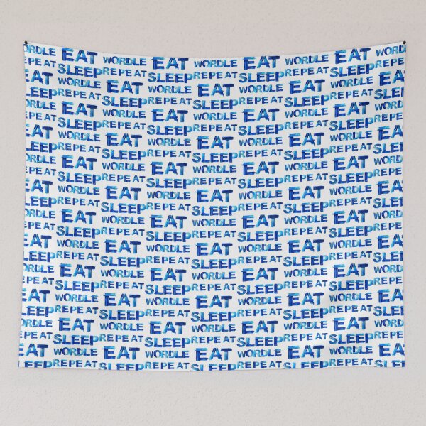 Item preview, Eat sleep wordle repeat   designed and sold by alexhumphy.