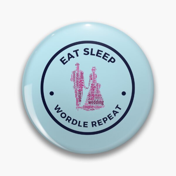 Item preview, Eat sleep wordle repeat    designed and sold by alexhumphy.