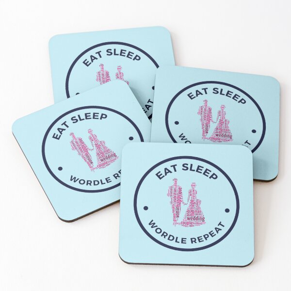Item preview, Eat sleep wordle repeat    designed and sold by alexhumphy.