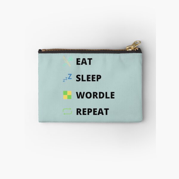 Item preview, EAT SLEEP WORDLE REPEAT  designed and sold by alexhumphy.
