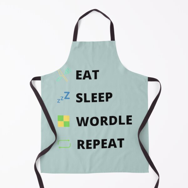 Item preview, EAT SLEEP WORDLE REPEAT designed and sold by alexhumphy.