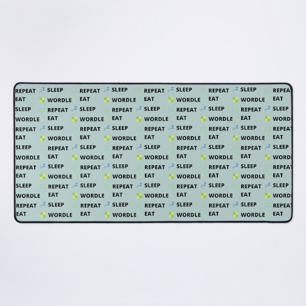 Item preview, EAT SLEEP WORDLE REPEAT designed and sold by alexhumphy.