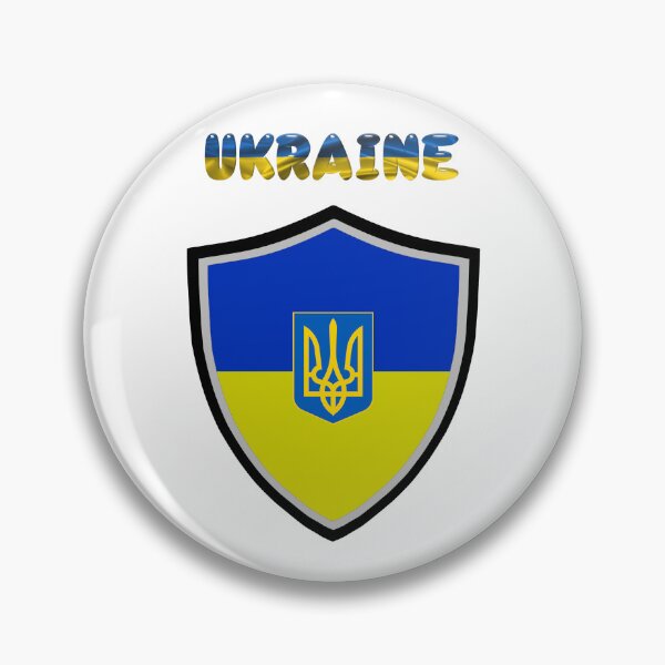 Item preview, Ukrainian shield flag designed and sold by P-I-R.