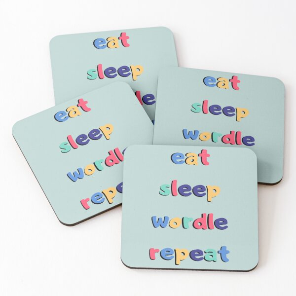 Item preview, Eat Sleep Wordle Repeat      designed and sold by alexhumphy.