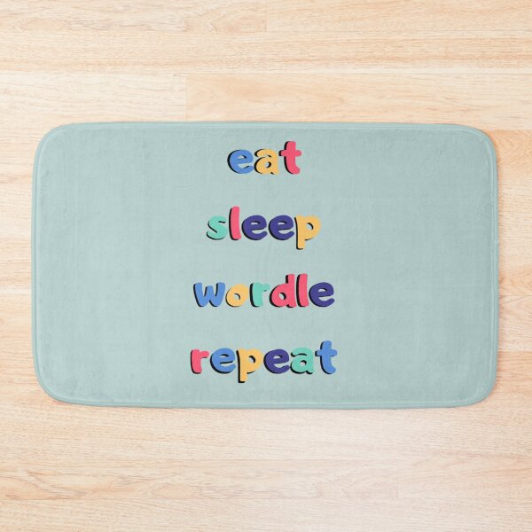 Item preview, Eat Sleep Wordle Repeat      designed and sold by alexhumphy.