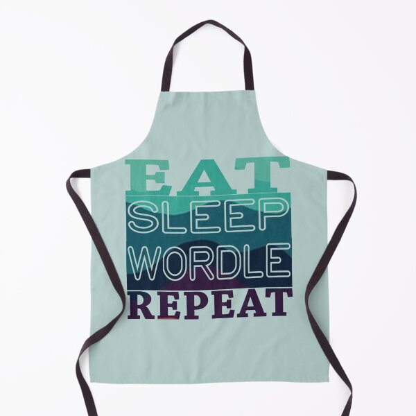 Item preview, eat sleep wordle repeat designed and sold by alexhumphy.