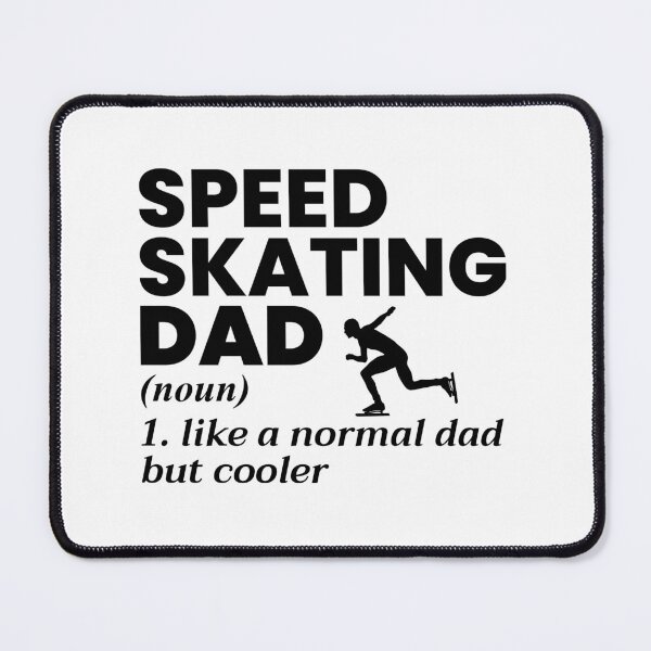 Item preview, Speed Skating Ice Skater Skate Dad Fathers day designed and sold by CuteDesigns1.