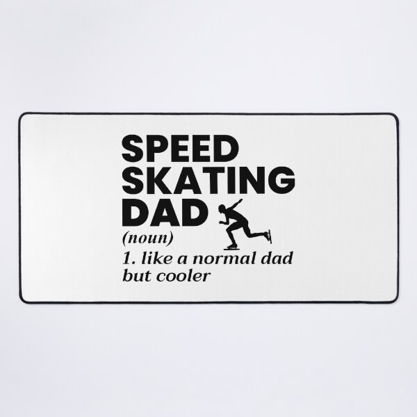 Item preview, Speed Skating Ice Skater Skate Dad Fathers day designed and sold by CuteDesigns1.