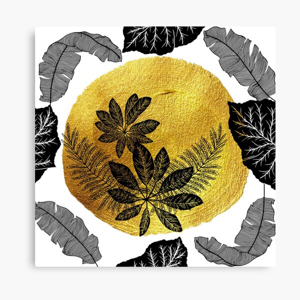 Item preview, leaves in luxurious mood designed and sold by UniqueAndPretty.