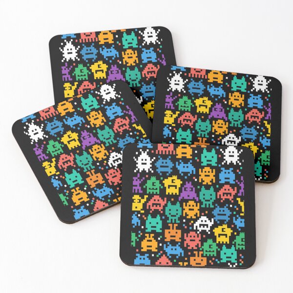 Item preview, I Love 80s Retro 8 Bit Shirt Space Monsters designed and sold by SonphotPhet.