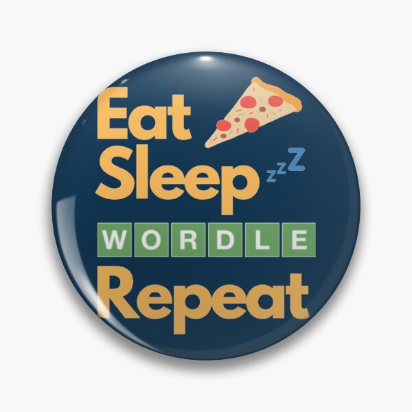Item preview, Eat Sleep Wordle Repeat designed and sold by alexhumphy.