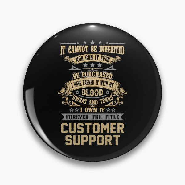 Item preview, Customer Support T Shirt - Forever The Title Job Gift Item Tee designed and sold by celiagomez456.
